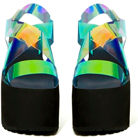 UNIF Vapor Platform Sandals - Picture 2 of 10